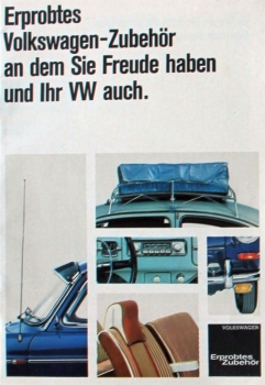 Volkswagen Parts Modelprogram 1966 Carbrochure (1526)